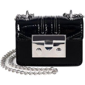 Mini Chain Purse Small Shiny Handbag for Women Evening Party Micro Bag